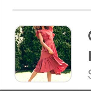 Ivy City Co - Pink - Midi-Dress - Size Small